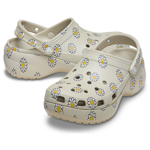 Crocs Classic Platform Floral Clog
